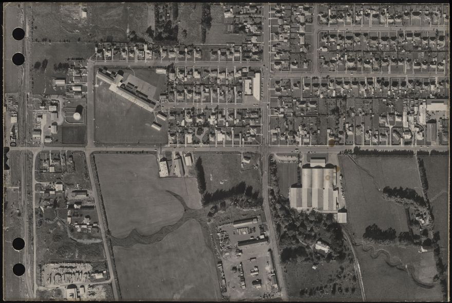 Aerial map, 1966 - D7