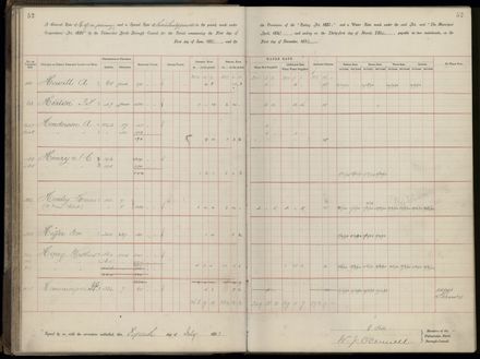 Palmerston North Rate Book, 1893 - 1896, 57