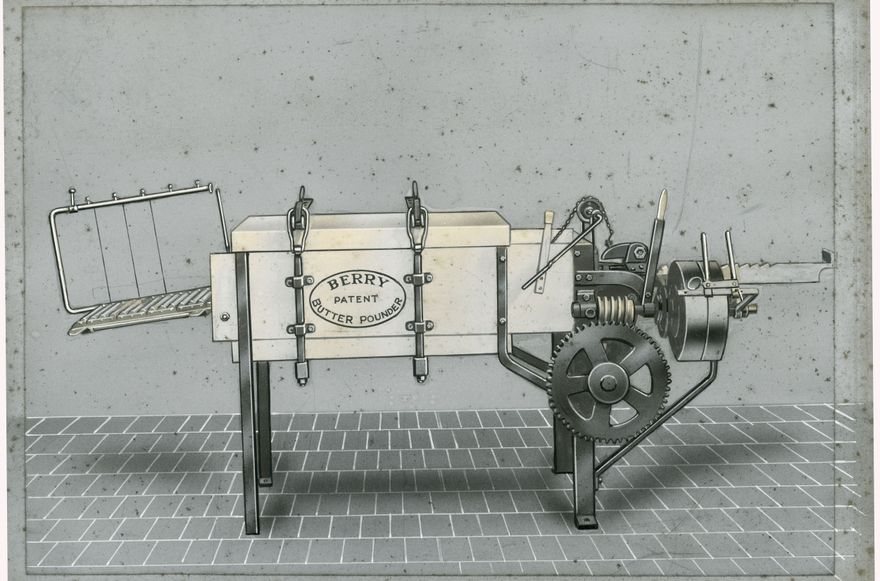 Berry Patent Butter Pounder