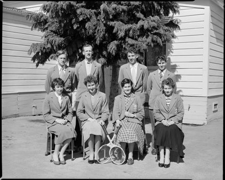 Tennis Team, Palmerston North Teachers' College