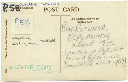 Band rotunda at Victoria Esplanade 2