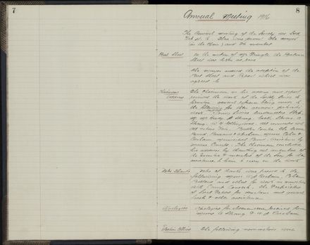 Manawatu Patriotic Society Minute Book (1916-1917) 6