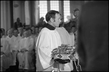 "City's new Bishop takes mitre" - Resource cover image