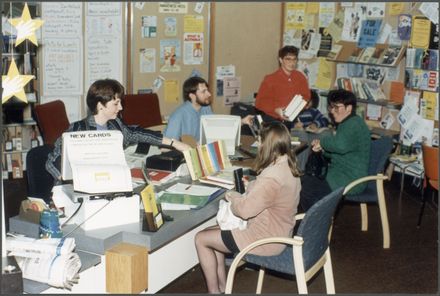 Palmerston North Public Library staff and customers