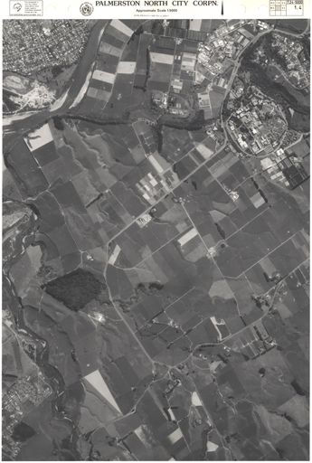 Aerial Map, 1986 - T24-1-4