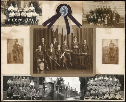 Montage of school photographs and Palmerston North Boys' High School ribbon - Resource cover image