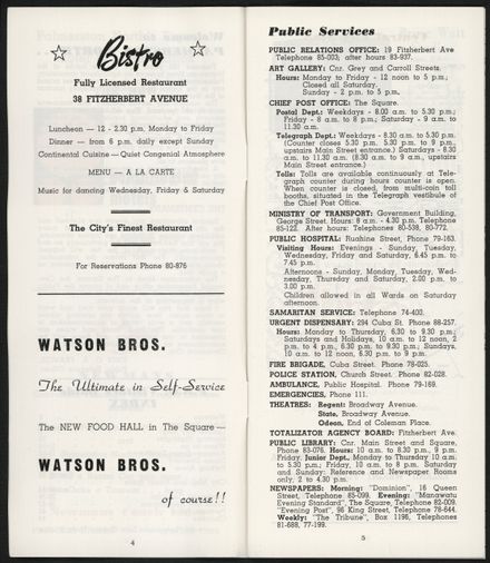 PRO Visitors Guide: Circa 1970's - 4
