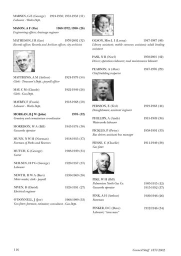 Council and Community: 125 Years of Local Government in Palmerston North 1877-2002 - Page 126