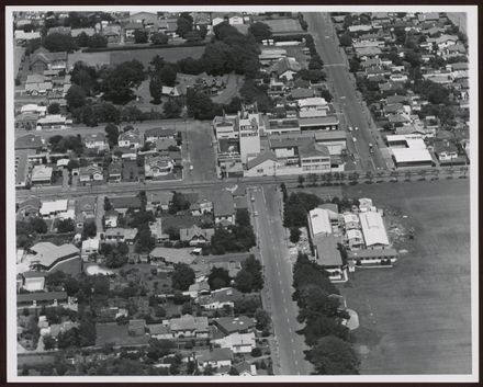 Aerial view of the Lion Brewery