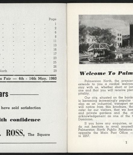 Palmerston North Diary: October 1959 - 2