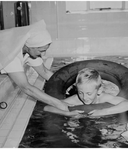 Evans Family Collection: Palmerston North Hospital physiotherapy pool