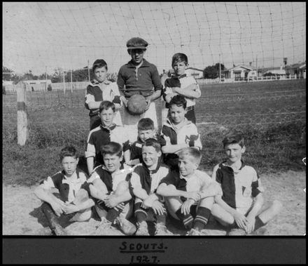 Central Troop Scouts, Primary Soccer Team, 1927 Season - Resource cover image