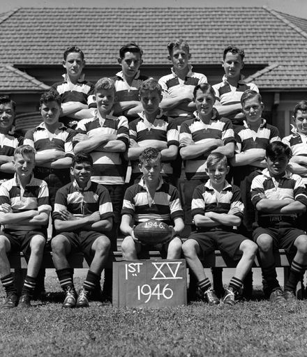 Palmerston North Intermediate Normal School: First XV rugby team