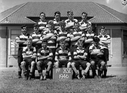 Palmerston North Intermediate Normal School: First XV rugby team
