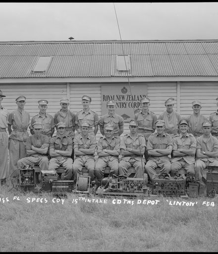 Signals Platoon, Special Company, 15th Intake, Central District Training Depot, Linton