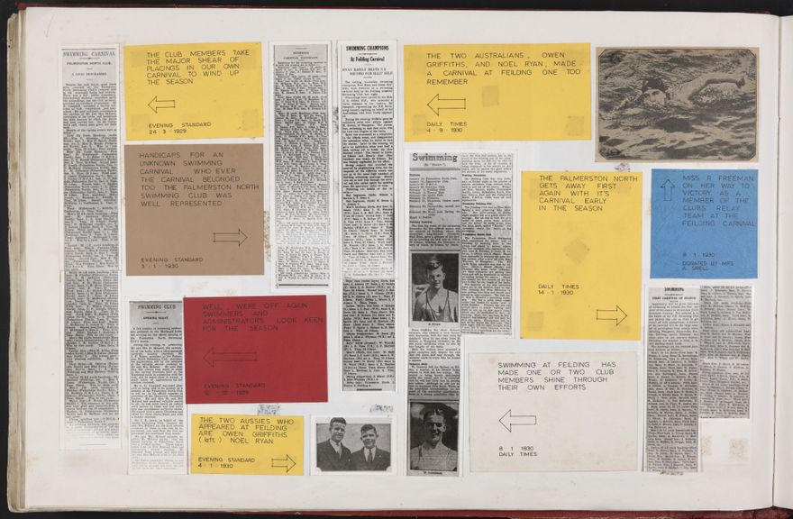 PN Amateur Swimming Club archive book