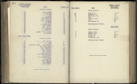 Street Renumbering Guide: Page 153