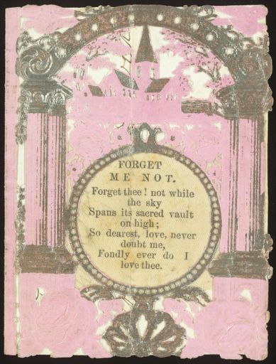 'Forget me Not' card