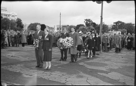 "Floral Tribute to the Honoured Dead" - ANZAC
