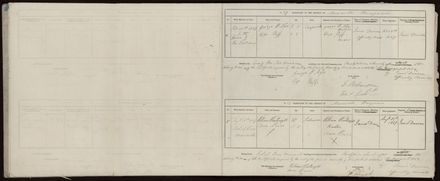 Marriage register 1852 - 1870