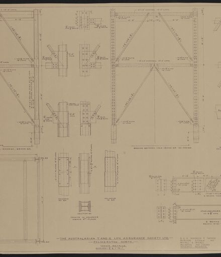 Architectural Plans of T&G Building, Palmerston North 14