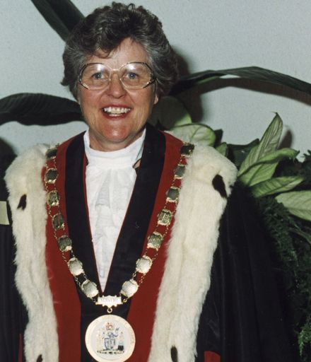 Jacqueline Jill White - Palmerston North Mayor 1998 - 2001