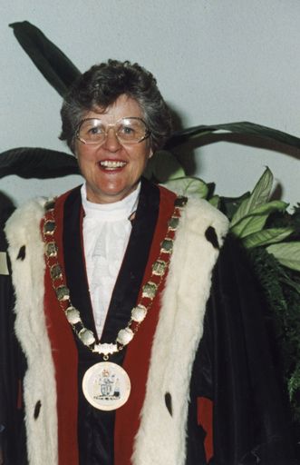 Jacqueline Jill White - Palmerston North Mayor 1998 - 2001