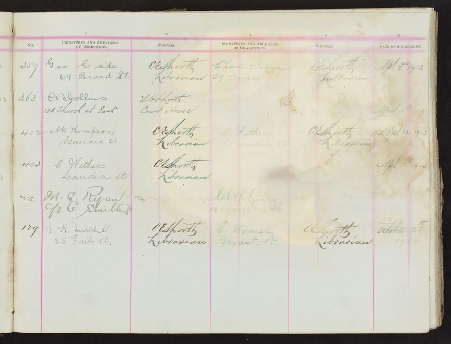 Register of Subscribers [Library] - 32