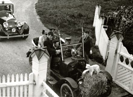 Sir Cyril Newell's visit to Massey Agricultural College, Palmerston North