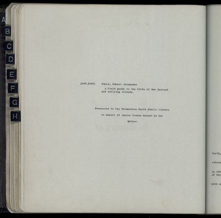 Memorial Book Register