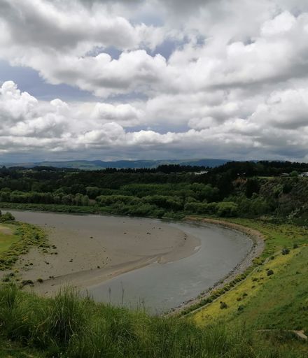 View across the Manawatū River