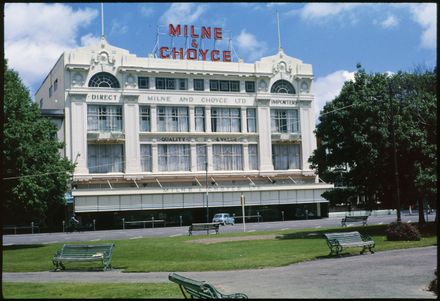 Milne and Choyce department store