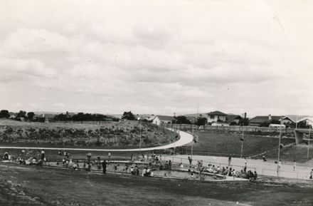 Memorial Park swimming pool and skating rink