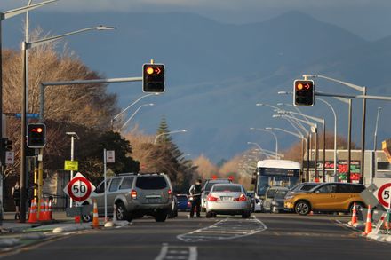 Traffic at Featherston-Rangitikei Streets Intersection