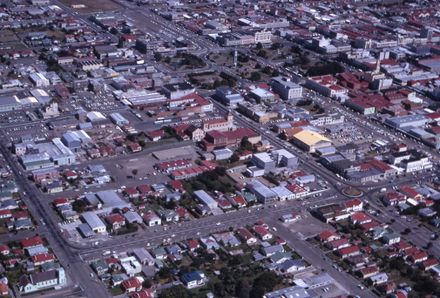 Aerial of Palmerston North Central Business District