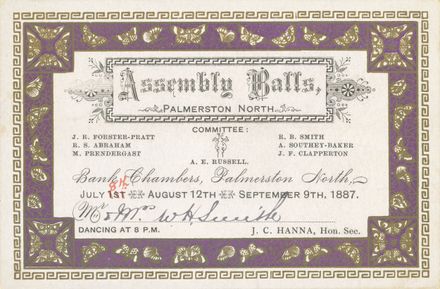 Invitation to Assembly Ball