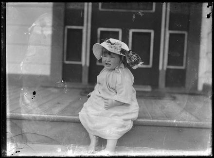 Toddler Wearing Hat