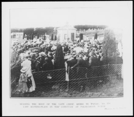 Funeral of Kerei Te Panau