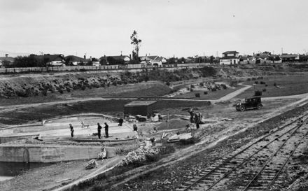 Construction of Fitzroy Park
