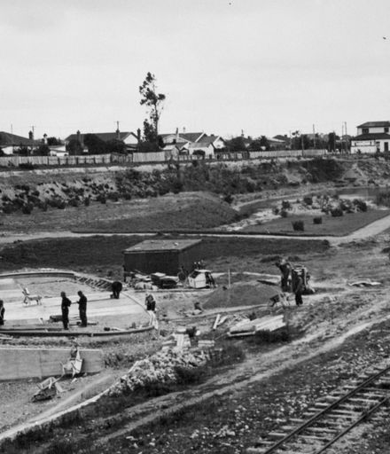 Construction of Fitzroy Park