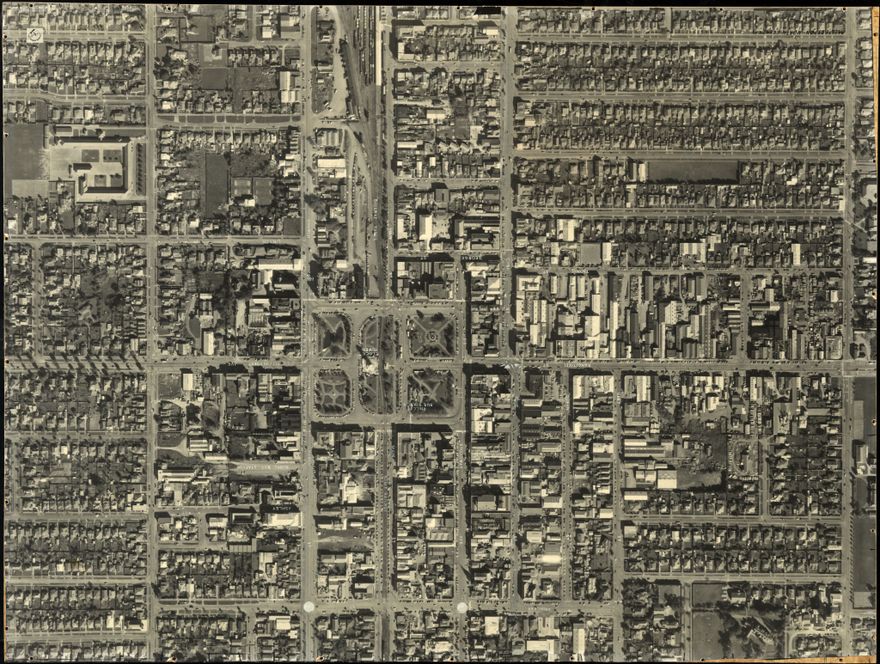 Aerial Map, 1956 - Palmerston North Central