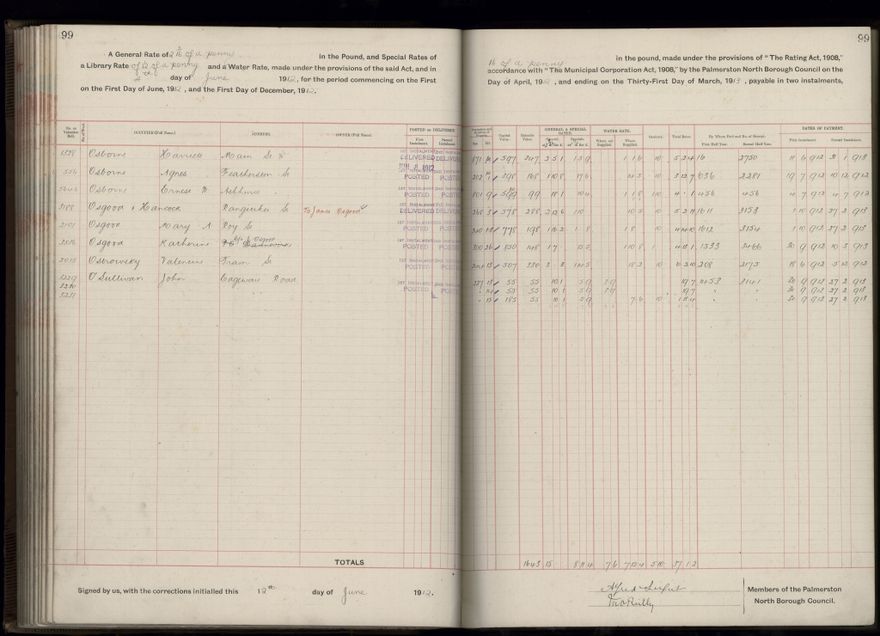 Rate book, 1912-1913 - 2021Pa_PNC2-23-2-V20_034001-0102