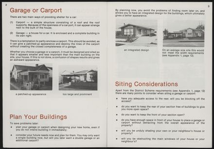 Garages and Carports - Design Guide No. 2 3