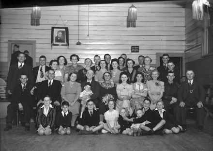 Possibly the Golden Wedding of the Hansen's of Rongotea