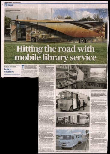 Back Issues:  Hitting the road with mobile library service