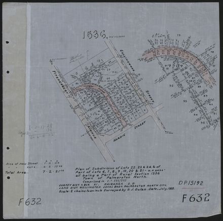 Survey Plans (subdivisions) 1938 - 1951