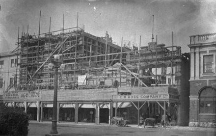 Construction of the C M Ross Co department store