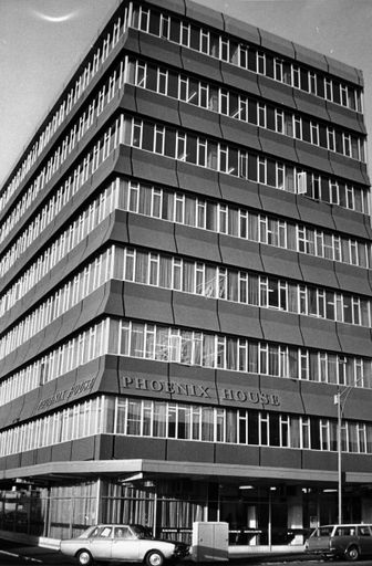 Phoenix House, corner of Grey and Rangititkei Streets