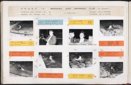 PN Amateur Swimming Club archive book