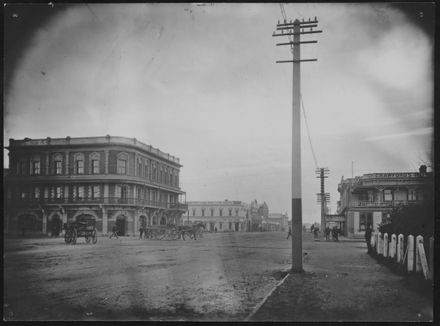 A view of Rangitikei Street from the Square